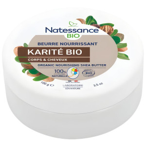MANTECA DE KARITÉ CUERPO Y CABELLO 100G NATESSANCE