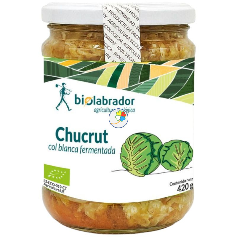 CHUCRUT COL BLANCA FERMENTADA 420G BIOLABRADOR