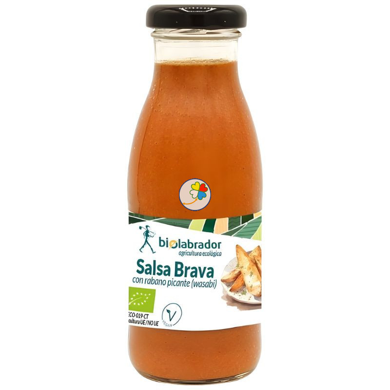 SALSA BRAVA CON WASABI 260G BIOLABRADOR