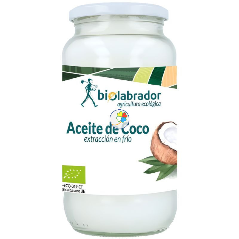 ACEITE DE COCO PRENSADO EN FRÍO 1L BIOLABRADOR