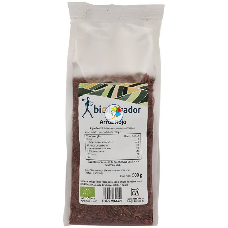ARROZ ROJO 500G BIOLABRADOR