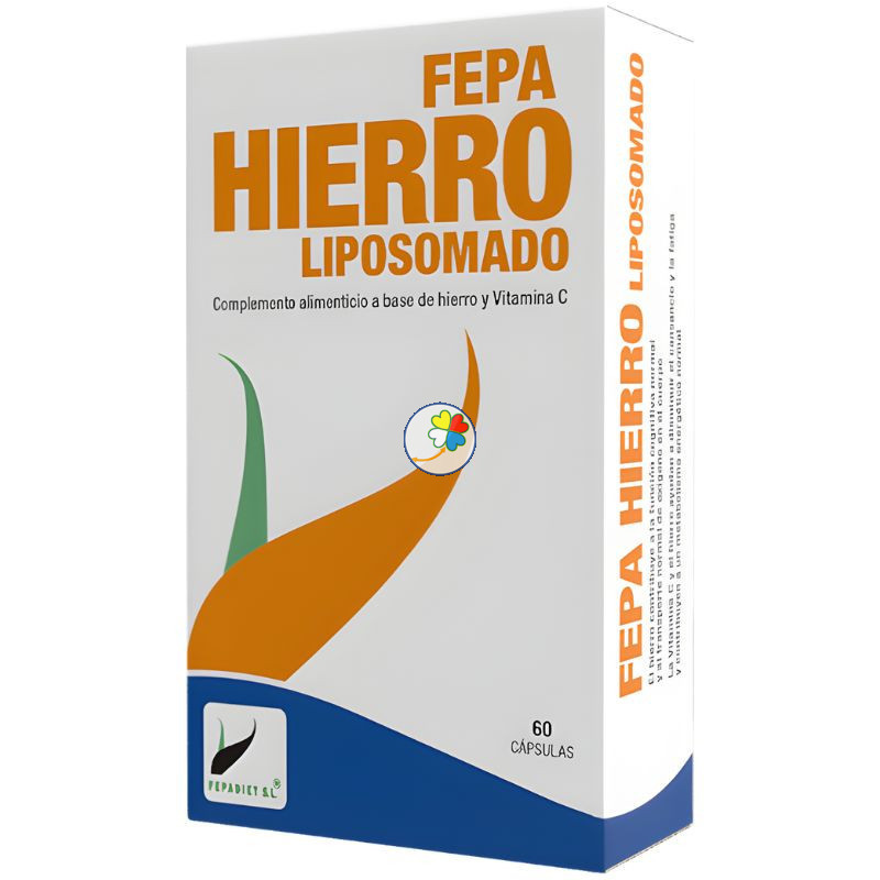 FEPA HIERRO LIPOSOMADO 60 CÁPSULAS FEPADIET