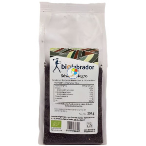 SÉSAMO NEGRO 250G BIOLABRADOR