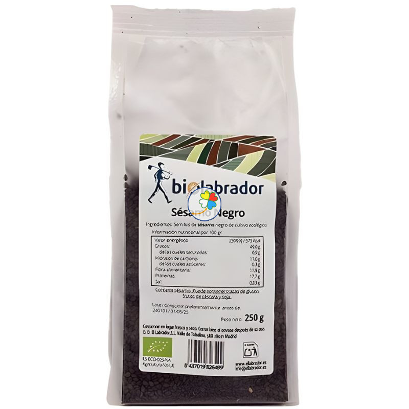 SÉSAMO NEGRO 250G BIOLABRADOR