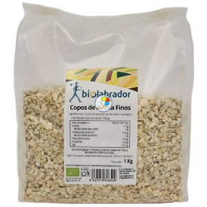 COPOS DE AVENA FINOS 1KG BIOLABRADOR