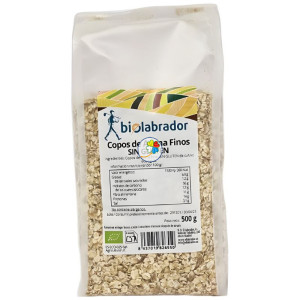 COPOS DE AVENA FINOS SIN GLUTEN 500G BIOLABRADOR
