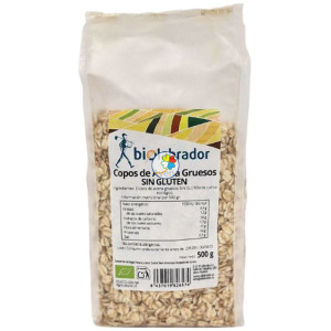COPOS DE AVENA GRUESOS SIN GLUTEN 500G BIOLABRADOR