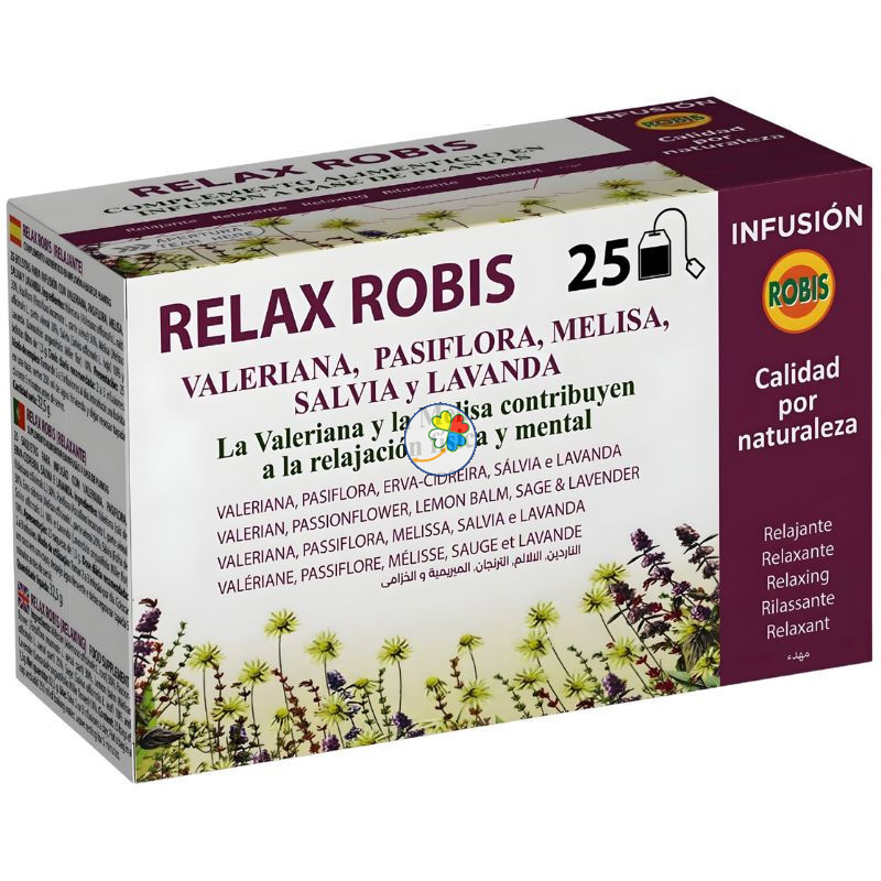 RELAX INFUSIÓN 25 FILTROS ROBIS