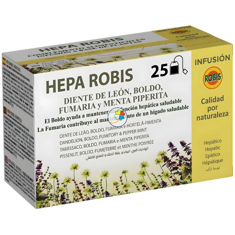 HEPA INFUSIÓN 25 FILTROS ROBIS