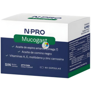 MUCOGAST 60 CAPSULAS NPRO