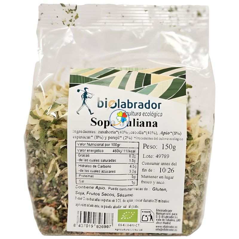 SOPA JULIANA 150G BIOLABRADOR