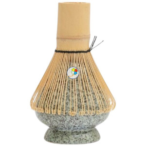 ACCESORIOS PARA TÉ MATCHA: SOPORTE GRIS PARA BATIDOR BIOTONA