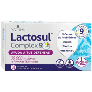 LACTOSUL COMPLEX 9 30 CÁPSULAS NATYSAL