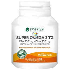 SÚPER OMEGA 3 TG (350 EPA-250 DHA) 60 CÁPSULAS NATYSAL
