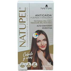 NATUPEL ANTICAÍDA, FUERZA Y VITALIDAD 32 CÁPSULAS NATYSAL