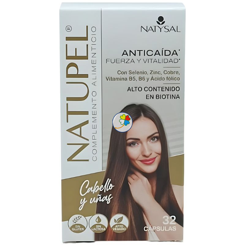 NATUPEL ANTICAÍDA, FUERZA Y VITALIDAD 32 CÁPSULAS NATYSAL