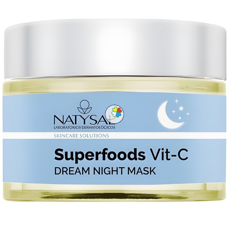 SUPERFOODS MASCARILLA DE NOCHE CON VITAMINA C 50ML NATYSAL