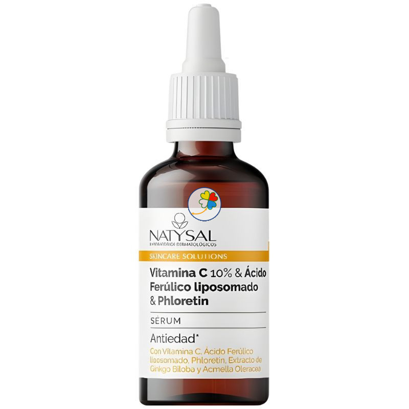 SÉRUM VITAMINA C Y ÁCIDO FERÚLICO + PHLORETIN 20ML NATYSAL