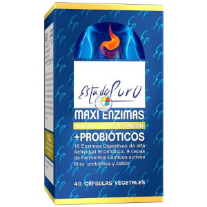 MAXI ENZIMAS CON PROBIÓTICOS 40 CÁPSULAS ESTADO PURO - TONGIL