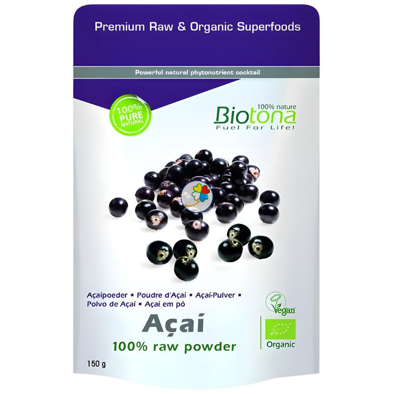 AÇAÍ CRUDO EN POLVO 150G BIOTONA