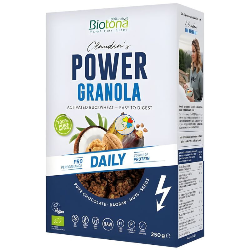 GRANOLA ENERGÉTICA ACTIVE DAILY 250G BIOTONA