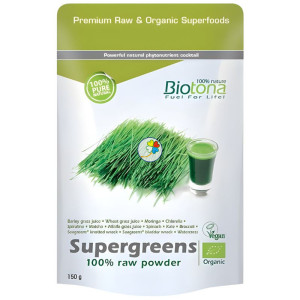 SUPERVEGETALES EN POLVO 150G BIOTONA