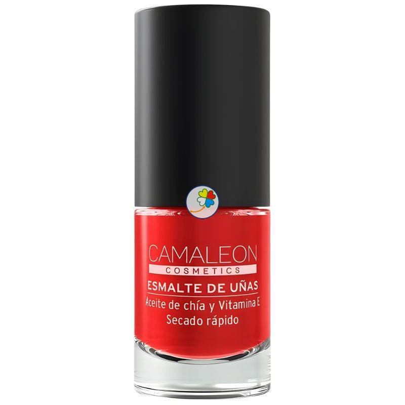 ESMALTE DE UÑAS Nº7 ROJO 6ML CAMALEON