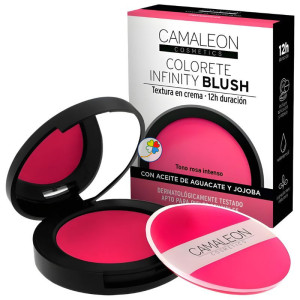 COLORETE EN CREMA INFINITY BLUSH ROSA INTENSO CAMALEON