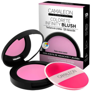 COLORETE EN CREMA INFINITY BLUSH ROSA CAMALEON