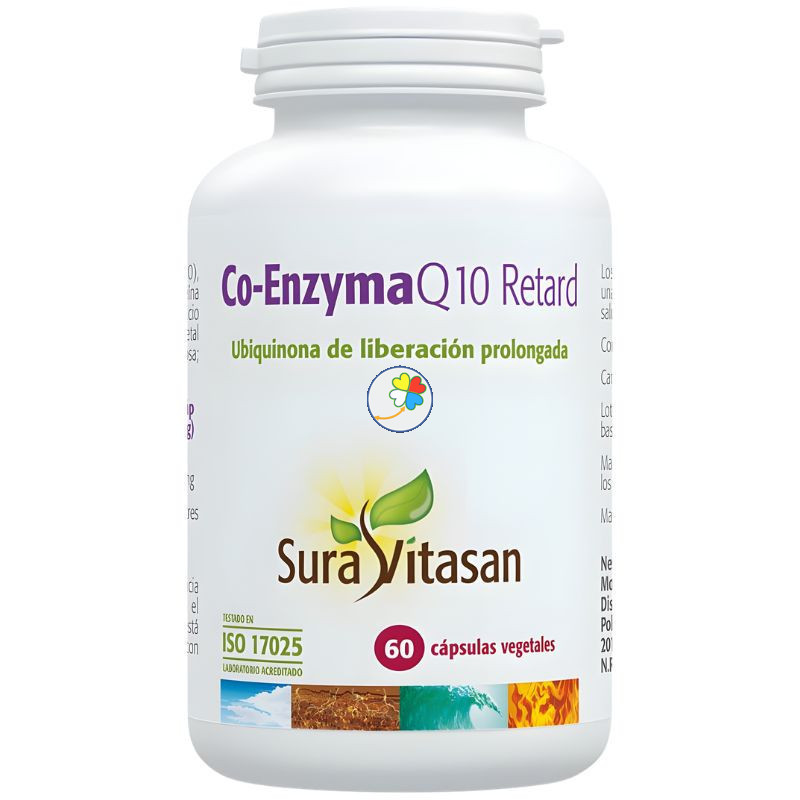 CO-ENZYMA Q10 RETARD 60 CAPSULAS SURA VITASAN