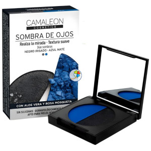SOMBRA DE OJOS NEGRO Y AZUL CAMALEON