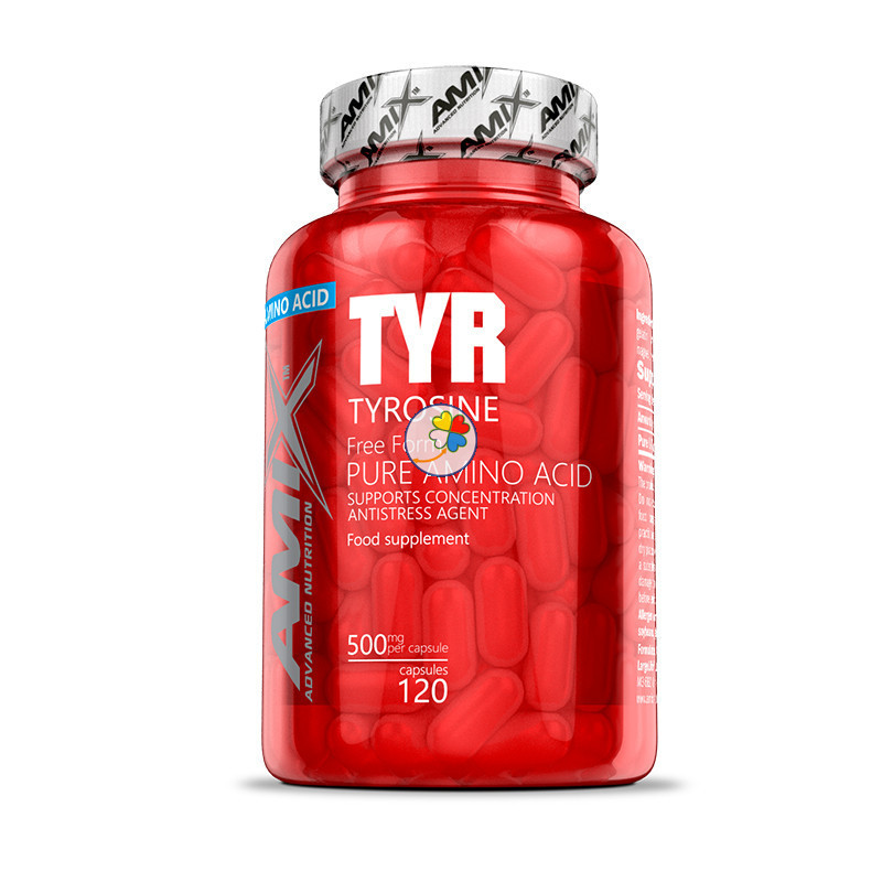 TYROSINE 120 CAPS AMIX