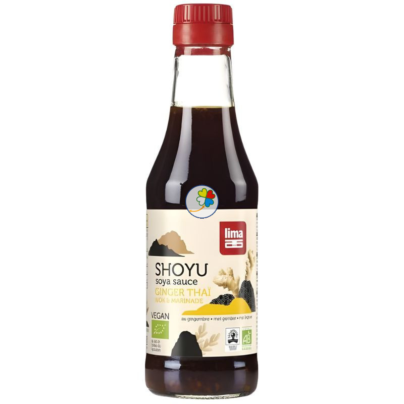 SHOYU GINGER THAÏ (SALSA DE SOJA CON JENGIBRE) 250ML LIMA