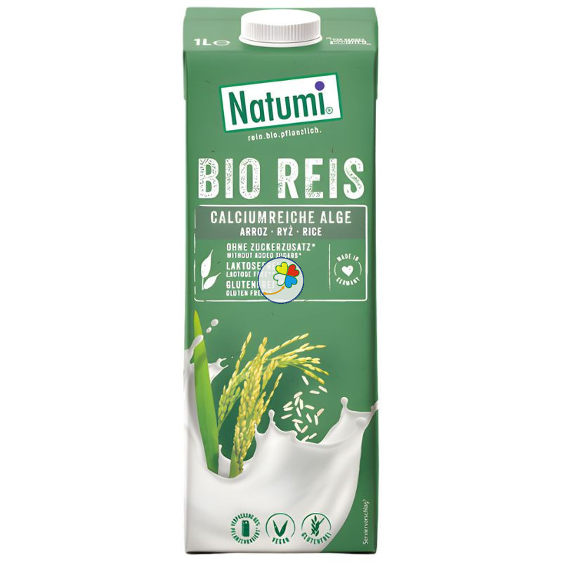 BEBIDA DE ARROZ Y ALGA ECO RICA EN CALCIO 1L NATUMI