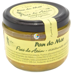 PATÉ DE ATÚN CON ACEITUNAS ECO 125G PAN DO MAR