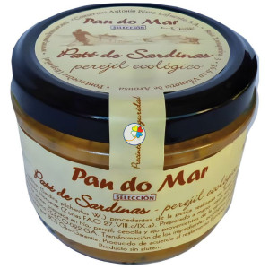 PATÉ DE SARDINA CON PEREJIL ECO 125G PAN DO MAR