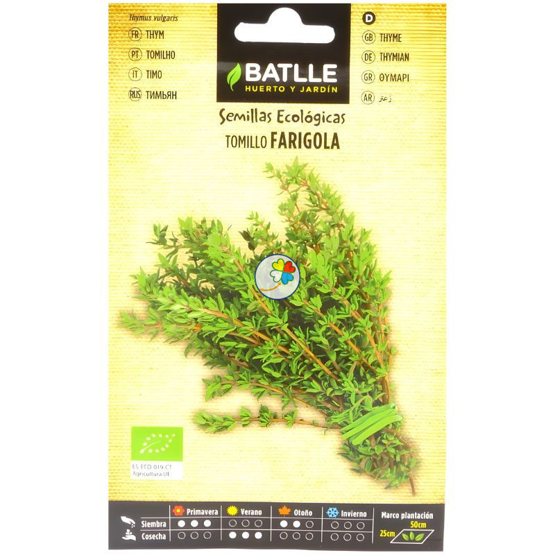 SEMILLAS DE TOMILLO ECO BATLLE
