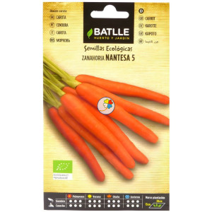SEMILLAS DE ZANAHORIAS NANTESA BATLLE
