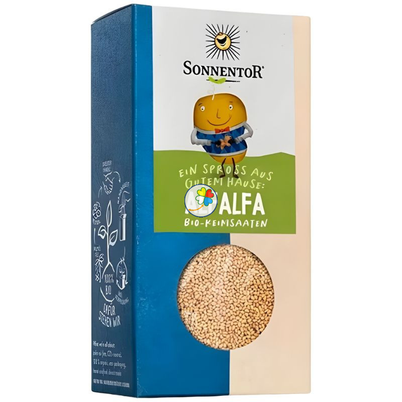 SEMILLAS DE ALFALFA PARA GERMINAR 120G SONNENTOR