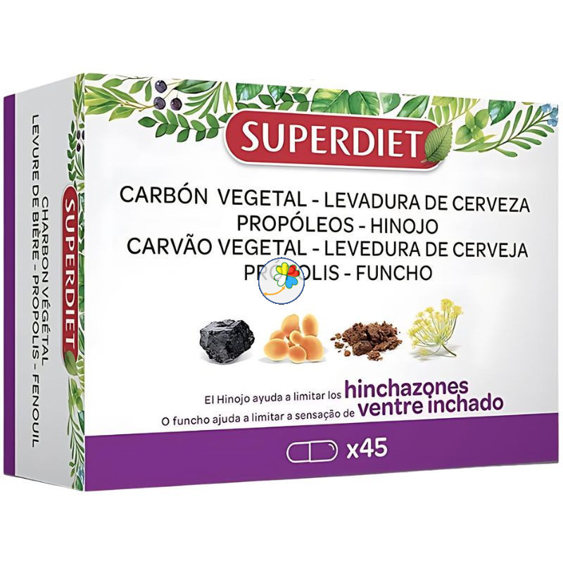 CUARTETO DE HINOJO HINCHAZONES 45 CAPSULAS SUPERDIET
