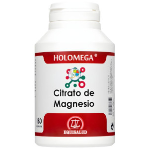HOLOMEGA CITRATO DE MAGNESIO 180 CÁPSULAS EQUISALUD