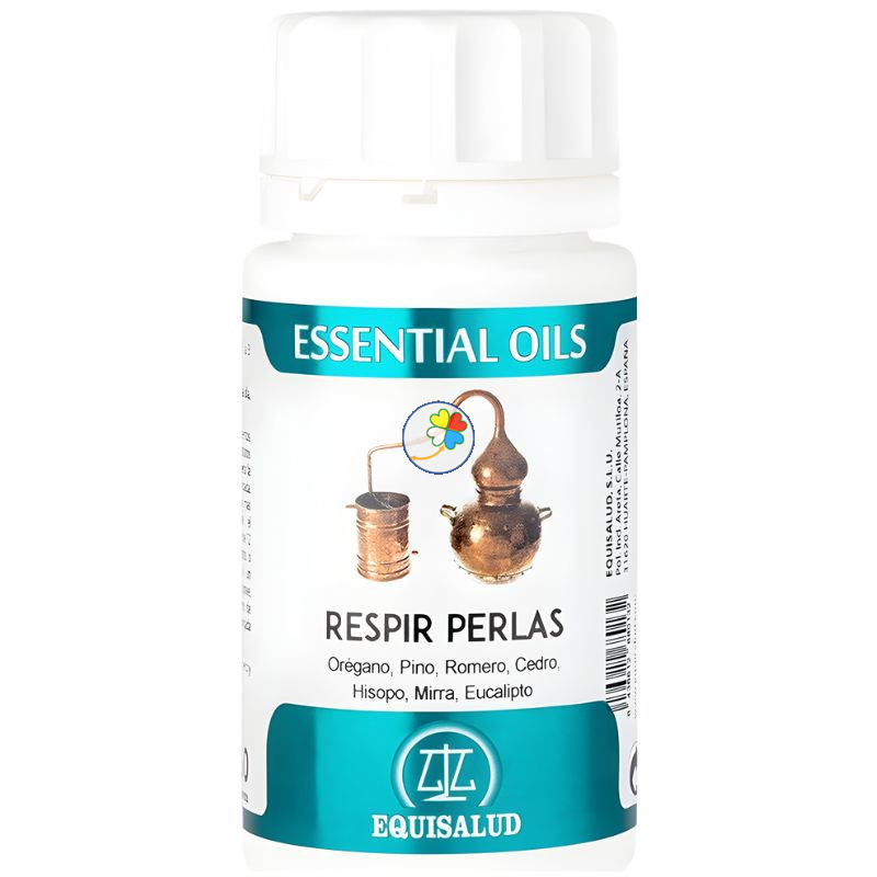 ESSENTIAL OILS RESPIR 60 PERLAS EQUISALUD