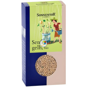 SEMILLAS DE MOSTAZA AMARILLA PARA GERMINAR 120G SONNENTOR