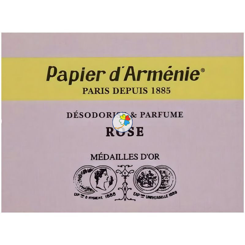 PAPEL DE ARMENIA ROSA 12 HOJAS PAPIER D´ARMÉNIE
