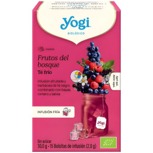 FRUTOS DEL BOSQUE INFUSIÓN FRÍA 15 FILTROS YOGI TEA