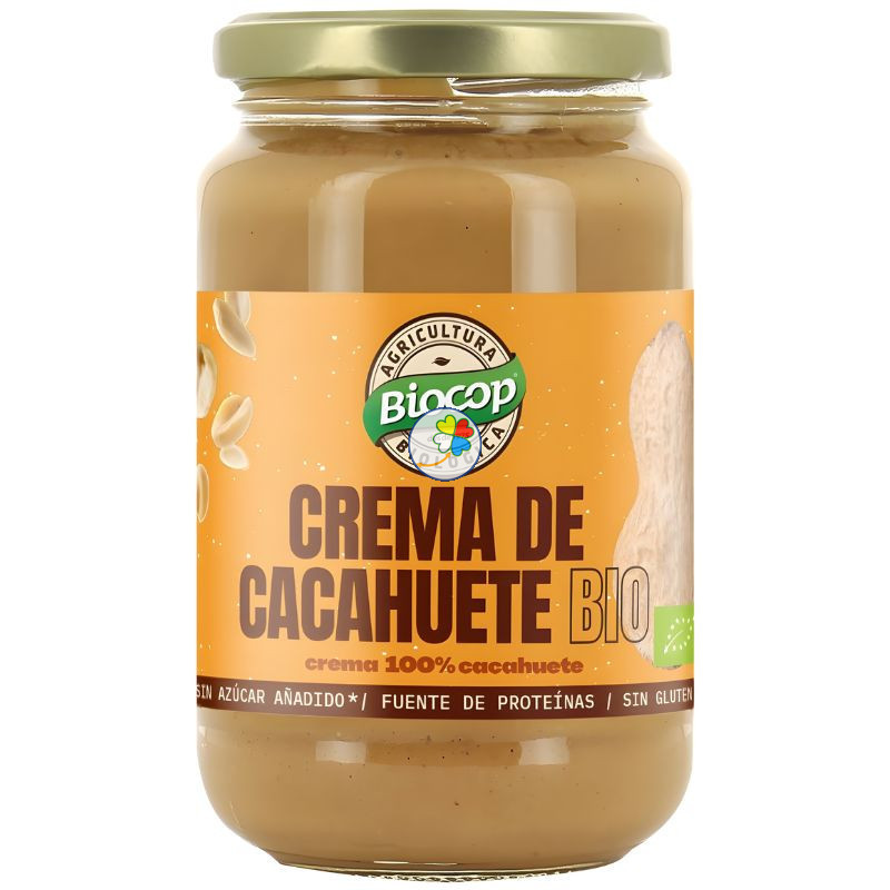 CREMA DE CACAHUETE BIO 350G BIOCOP
