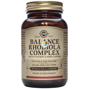 BALANCE RODIOLA COMPLEX 60 CAPSULAS SOLGAR
