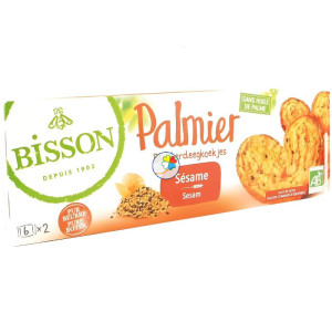 PALMERAS PALMIER SÉSAMO 100G BISSON