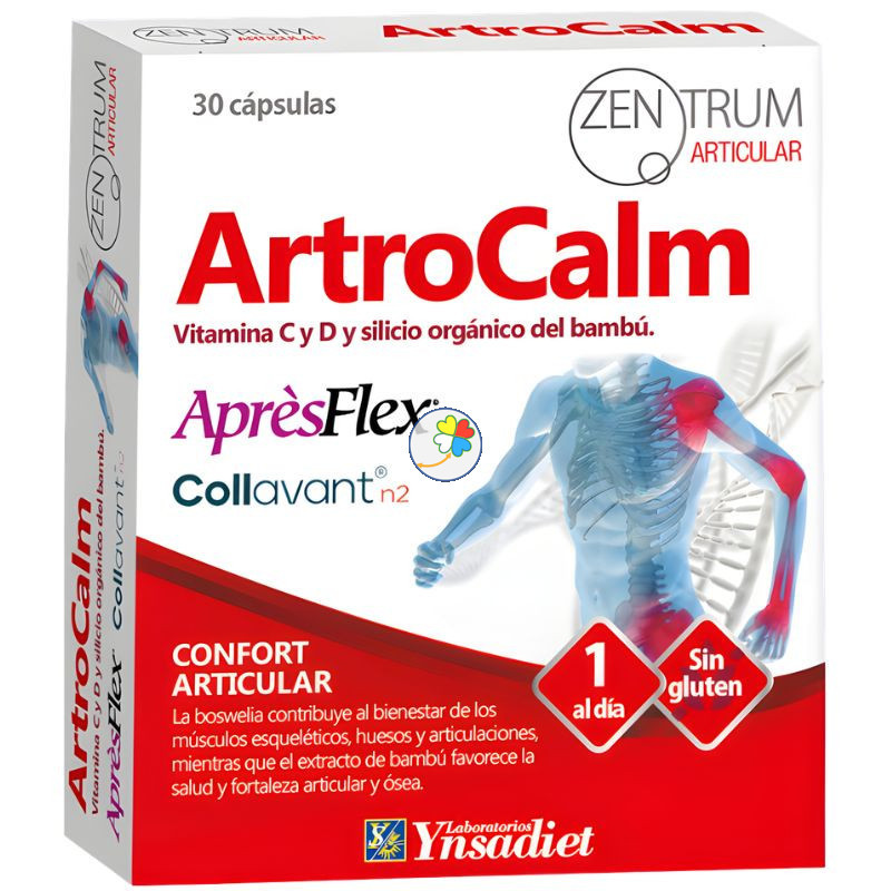 ZENTRUM ARTROCALM 30 CÁPSULAS YNSADIET