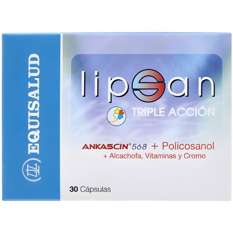 LIPSAN TRIPLE ACCIÓN 30 CÁPSULAS EQUISALUD